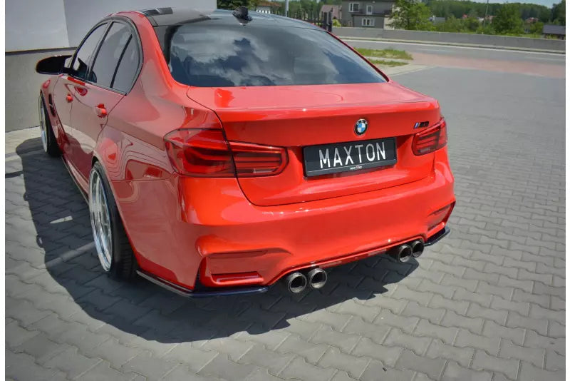 Maxton Design Diffusor Flaps V.1 für BMW M3 F80 Hochglanz schwarz – Ansicht 1