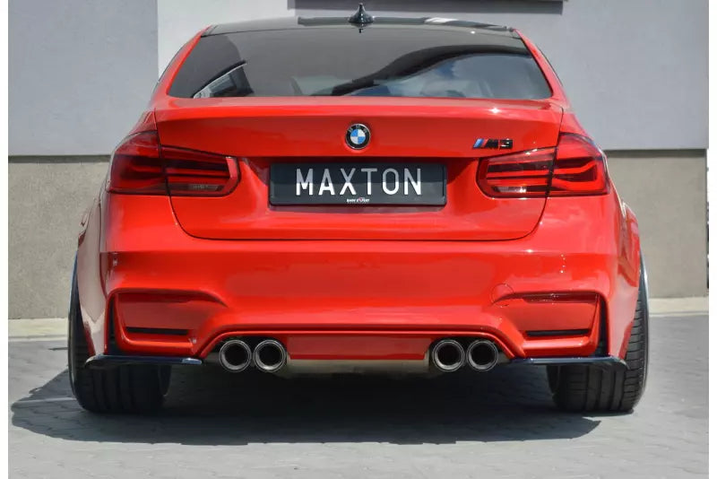 Maxton Design Diffusor Flaps V.1 für BMW M3 F80 Hochglanz schwarz – Ansicht 2