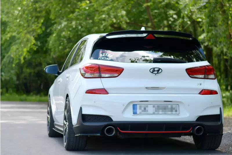 Maxton Design Heckspoiler Lippe V.1 für Hyundai I30 N Mk3 Hochglanz schwarz – Ansicht 3