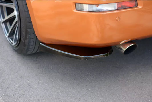 Maxton Design Diffusor Flaps für Nissan 350Z Hochglanz schwarz – Ansicht 1