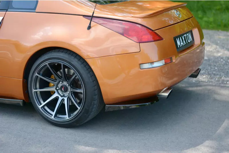 Maxton Design Diffusor Flaps für Nissan 350Z Hochglanz schwarz – Ansicht 3