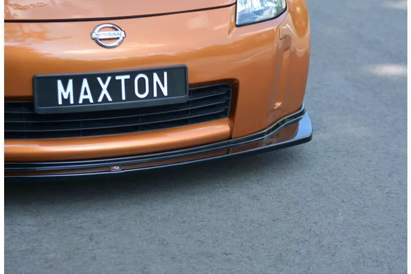 Maxton Design Frontlippe für Nissan 350Z Hochglanz schwarz – Ansicht 3