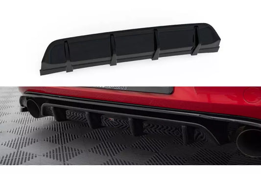 Maxton Design Heckdiffusor für VW Golf 7 GTI Clubsport Hochglanz schwarz – Ansicht 1