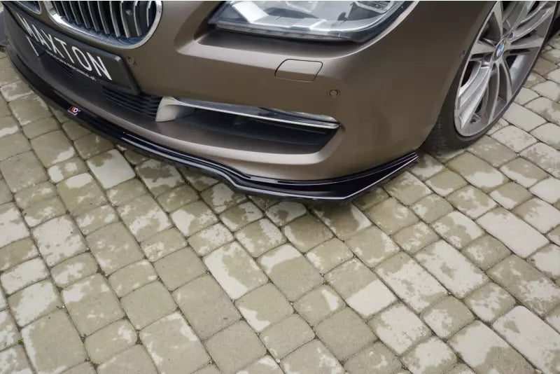 Maxton Design Frontlippe für BMW 6er F06 Gran Coupe Hochglanz schwarz – Ansicht 3