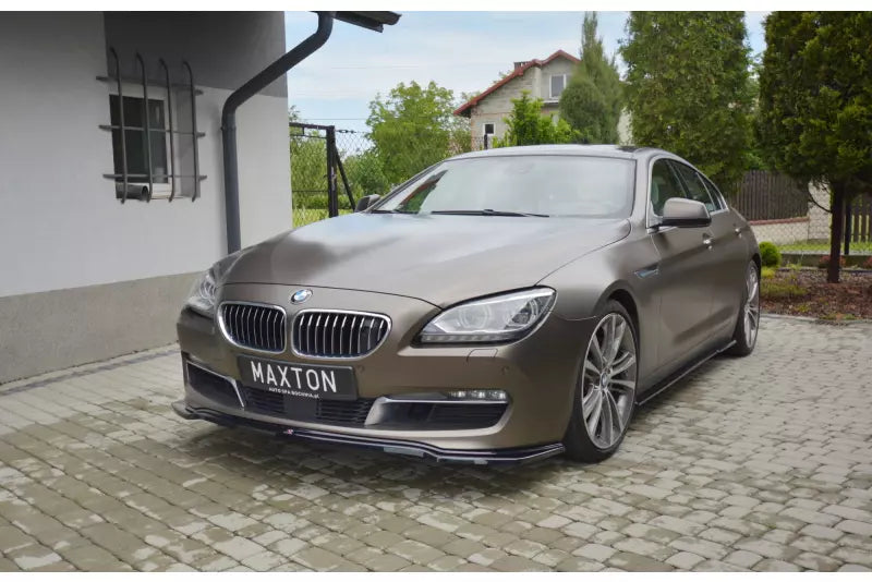 Maxton Design Seitenschweller (Paar) für BMW 6er F06 Gran Coupe Hochglanz schwarz – Ansicht 3