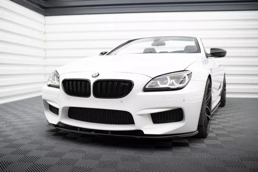 Maxton Design Frontlippe V.1 für BMW M6 F06 Gran Coupe Hochglanz schwarz – Ansicht 1