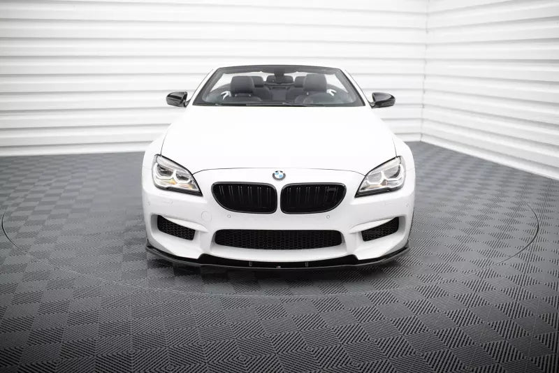 Maxton Design Frontlippe V.1 für BMW M6 F06 Gran Coupe Hochglanz schwarz – Ansicht 2