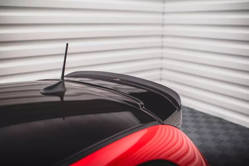 Maxton Design Heckspoiler Lippe für Fiat 500 Abarth Mk1 Facelift Hochglanz schwarz – Ansicht 1