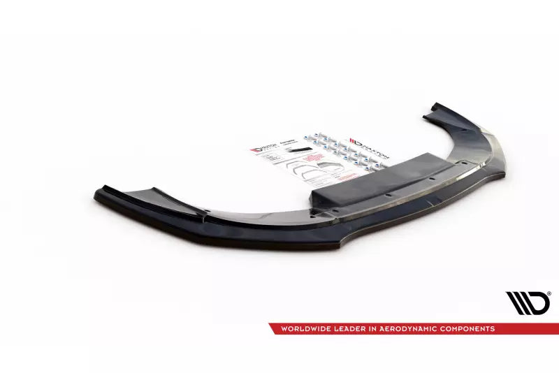 Maxton Design Frontlippe für Fiat 500 Abarth Mk1 Facelift Hochglanz schwarz – Ansicht 3