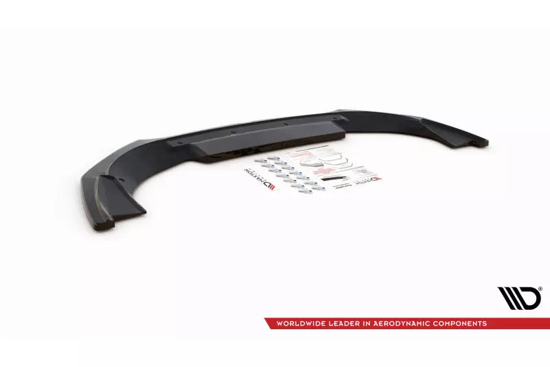 Maxton Design Frontlippe für Fiat 500 Abarth Mk1 Facelift Hochglanz schwarz – Ansicht 4