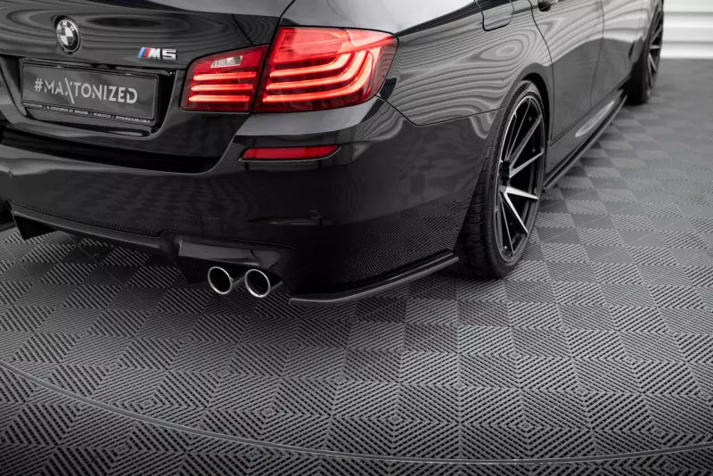 Maxton Design Diffusor Flaps für BMW M5 F10 Hochglanz schwarz – Ansicht 1