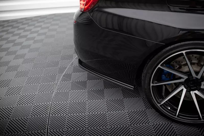 Maxton Design Diffusor Flaps für BMW M5 F10 Hochglanz schwarz – Ansicht 2