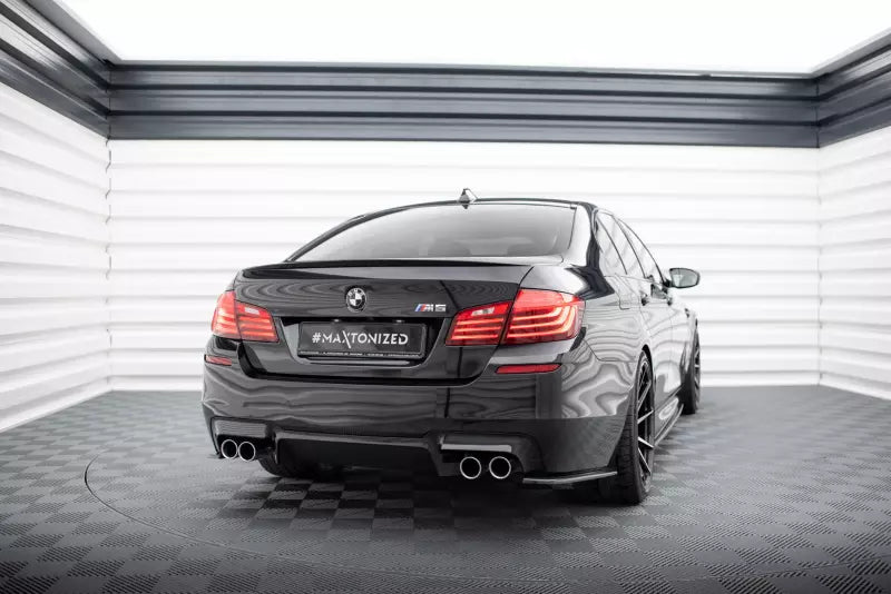 Maxton Design Diffusor Flaps für BMW M5 F10 Hochglanz schwarz – Ansicht 3
