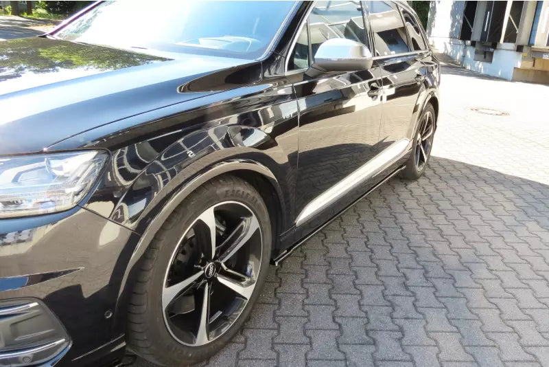 Maxton Design Seitenschweller (Paar) für Audi SQ7 / Q7 S-Line 4M Hochglanz schwarz – Ansicht 2
