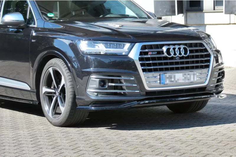 Maxton Design Frontlippe für Audi SQ7 / Q7 S-Line 4M Hochglanz schwarz – Ansicht 2
