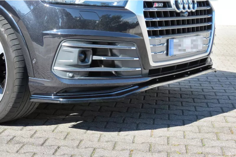 Maxton Design Frontlippe für Audi SQ7 / Q7 S-Line 4M Hochglanz schwarz – Ansicht 3