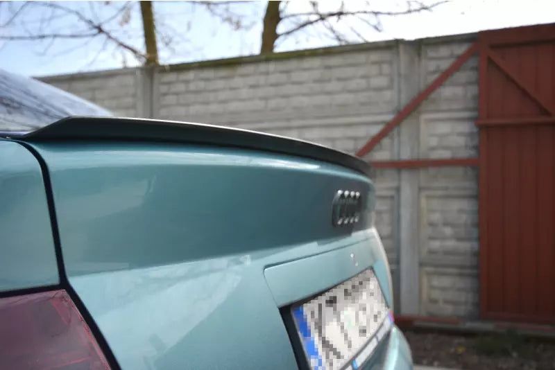 Maxton Design Heckspoiler Lippe für Audi A4 / S4 B5 Limousine Hochglanz schwarz – Ansicht 2