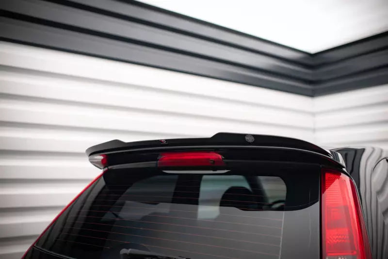 Maxton Design Heckspoiler Lippe V.2 für Ford Fiesta ST Mk6 Hochglanz schwarz – Ansicht 1