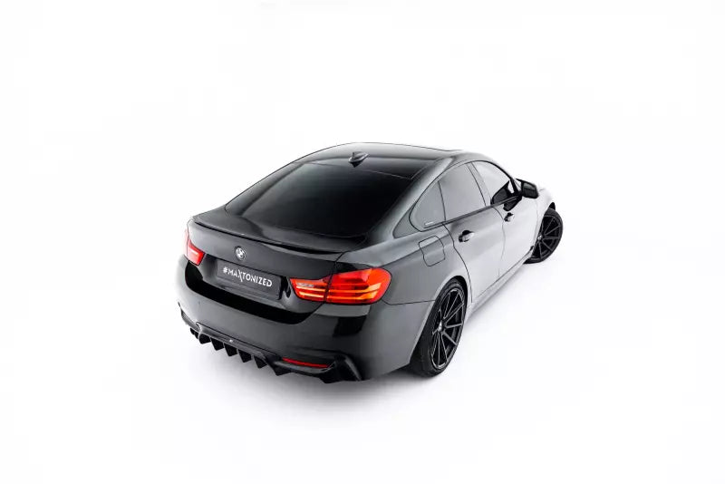 Maxton Design Heckspoiler Lippe für BMW 4er F36 Gran Coupe (2014-2021) Hochglanz schwarz – Ansicht 3