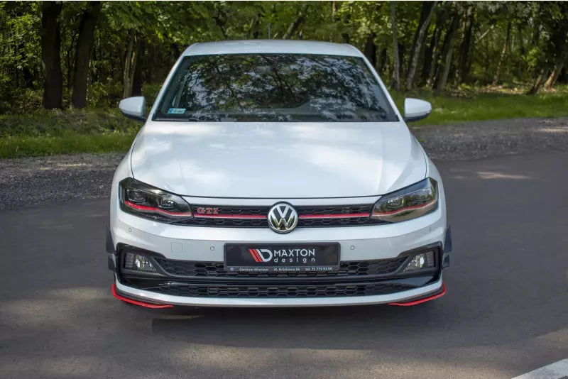 Maxton Design Diffusor Flaps V.5 für VW Polo 6 GTI Hochglanz schwarz – Ansicht 2