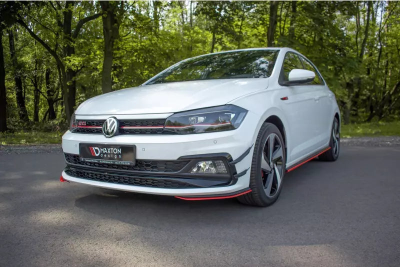 Maxton Design Diffusor Flaps V.5 für VW Polo 6 GTI Hochglanz schwarz – Ansicht 4