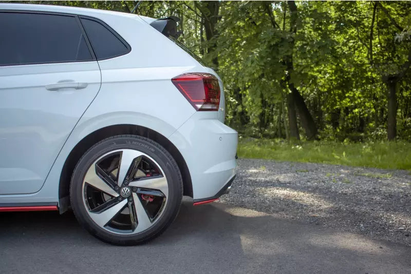 Maxton Design Diffusor Flaps für VW Polo 6 GTI Hochglanz schwarz – Ansicht 2