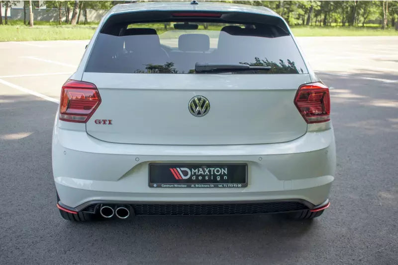 Maxton Design Diffusor Flaps für VW Polo 6 GTI Hochglanz schwarz – Ansicht 3