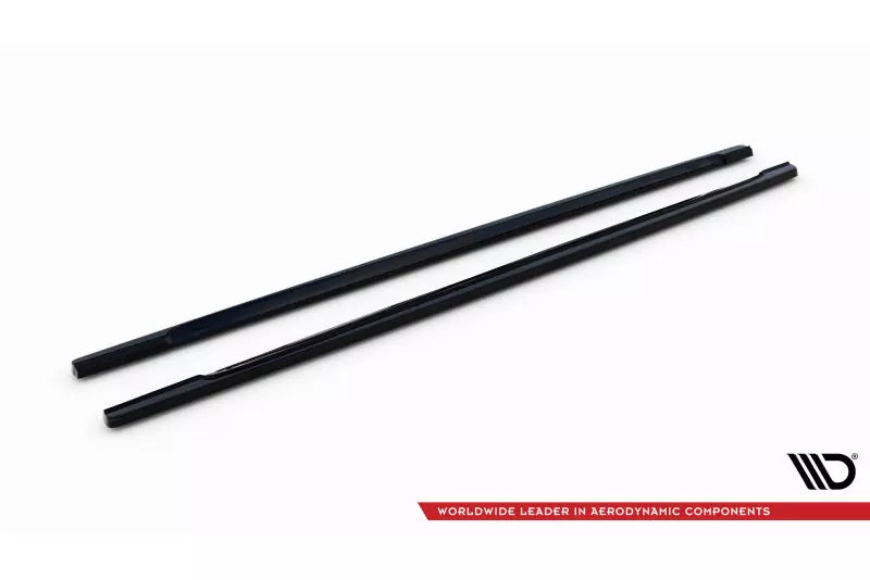 Maxton Design Seitenschweller (Paar) für VW Golf 6 GTI / GTD Hochglanz schwarz – Ansicht 4