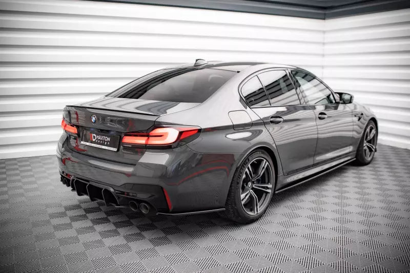 Maxton Design Seitenschweller (Paar) für BMW M5 F90 Hochglanz schwarz – Ansicht 2