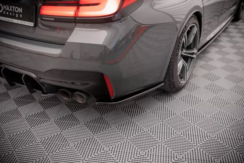 Maxton Design Diffusor Flaps für BMW M5 F90 Hochglanz schwarz – Ansicht 1