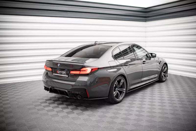 Maxton Design Diffusor Flaps für BMW M5 F90 Hochglanz schwarz – Ansicht 3