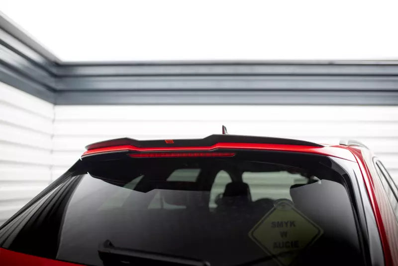 Maxton Design Heckspoiler Lippe für Audi RS4 B9 Avant Hochglanz schwarz – Ansicht 1