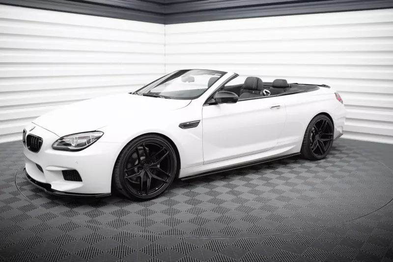 Maxton Design Seitenschweller (Paar) für BMW 6er F13 M Paket Hochglanz schwarz – Ansicht 3