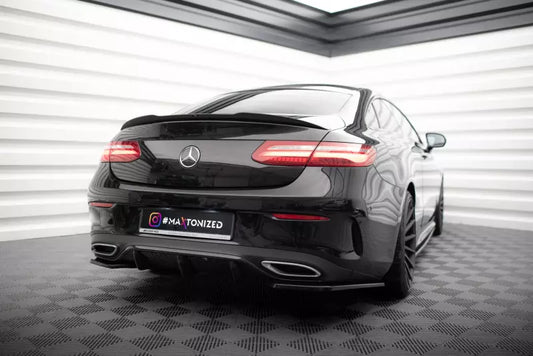 Maxton Design Heckdiffusor für Mercedes E-Klasse W213 Coupe AMG-Line Hochglanz schwarz – Ansicht 1
