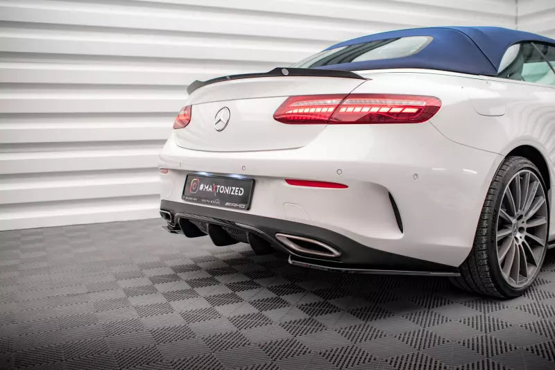 Maxton Design Heckdiffusor für Mercedes E-Klasse W213 Coupe AMG-Line Hochglanz schwarz – Ansicht 2
