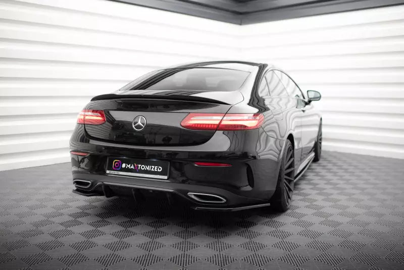 Maxton Design Heckdiffusor für Mercedes E-Klasse W213 Coupe AMG-Line Hochglanz schwarz – Ansicht 4