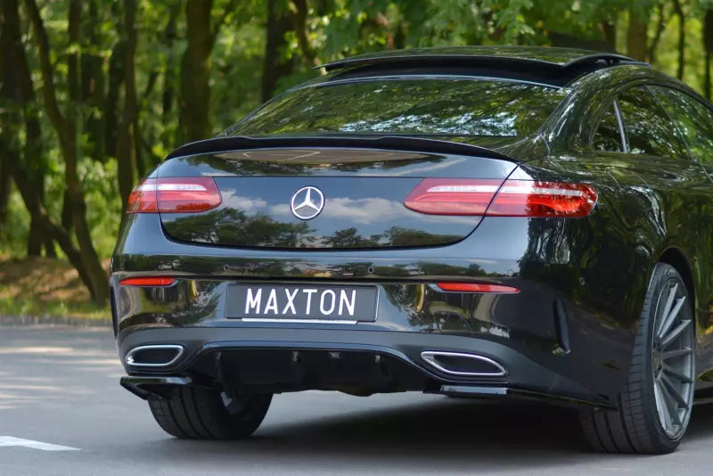 Maxton Design Heckspoiler Lippe für Mercedes E-Klasse W213 / C238 Coupe AMG-Line / 53 AMG Hochglanz schwarz – Ansicht 3