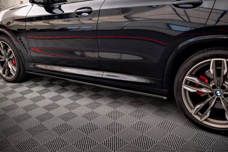 Maxton Design Seitenschweller (Paar) für BMW X3 G01 M Paket Hochglanz schwarz – Ansicht 2
