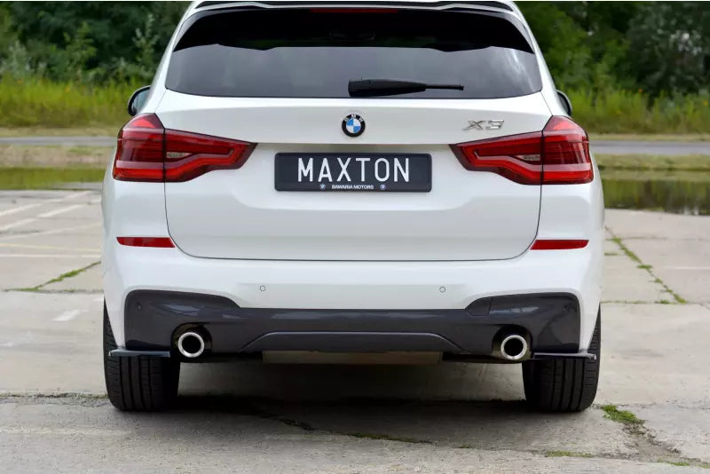 Maxton Design Diffusor Flaps für BMW X3 G01 M Paket Hochglanz schwarz – Ansicht 2