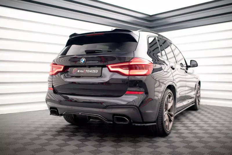 Maxton Design Heckspoiler Lippe für BMW X3 G01 M Paket Hochglanz schwarz – Ansicht 2
