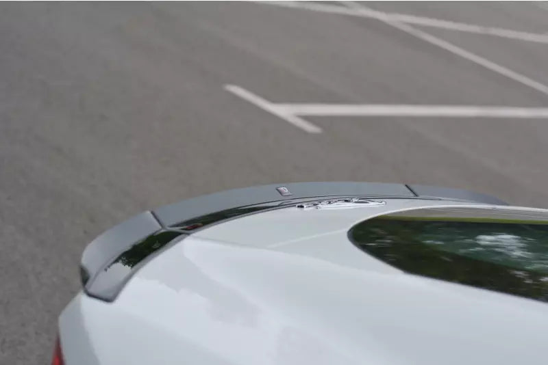 Maxton Design Heckspoiler Lippe für Jaguar F-Type Hochglanz schwarz – Ansicht 3