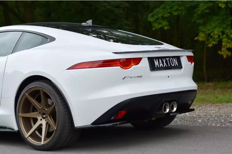 Maxton Design Heckspoiler Lippe für Jaguar F-Type Hochglanz schwarz – Ansicht 4