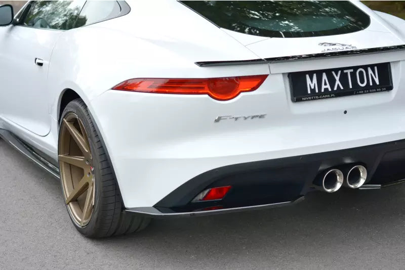 Maxton Design Diffusor Flaps für Jaguar F-Type Hochglanz schwarz – Ansicht 2
