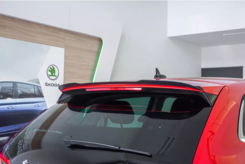 Maxton Design Heckspoiler Lippe für Skoda Scala Image Hochglanz schwarz – Ansicht 2