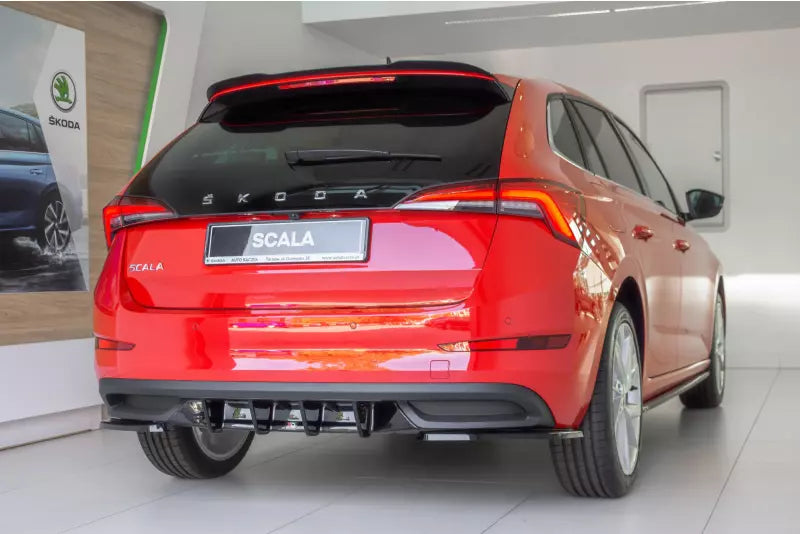 Maxton Design Heckspoiler Lippe für Skoda Scala Image Hochglanz schwarz – Ansicht 3