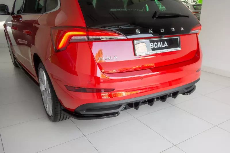 Maxton Design Heckdiffusor für Skoda Scala Hochglanz schwarz – Ansicht 2