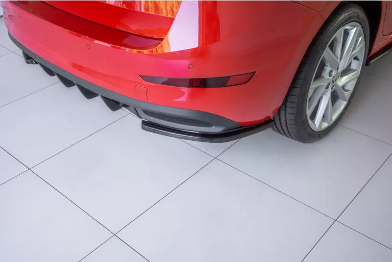 Maxton Design Diffusor Flaps für Skoda Scala Hochglanz schwarz – Ansicht 1