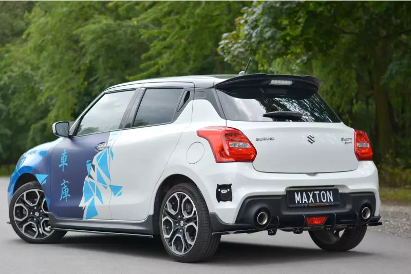 Maxton Design Heckspoiler Lippe für Suzuki Swift 6 Sport Hochglanz schwarz – Ansicht 2