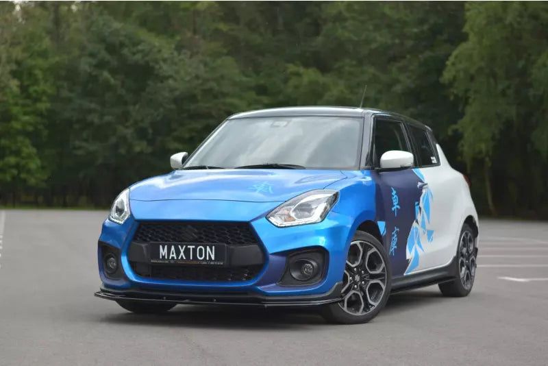 Maxton Design Frontlippe V.1 für Suzuki Swift 6 Sport Hochglanz schwarz – Ansicht 1
