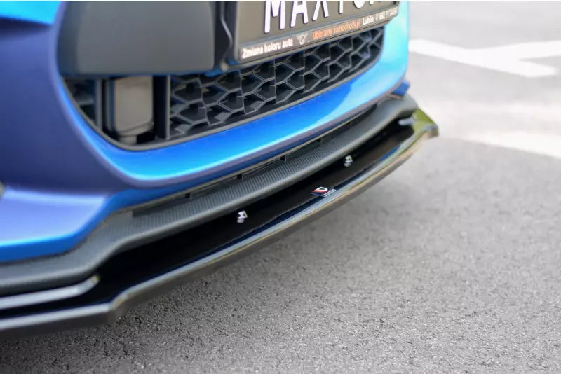 Maxton Design Frontlippe V.1 für Suzuki Swift 6 Sport Hochglanz schwarz – Ansicht 2